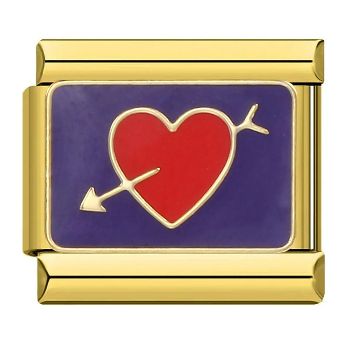 Heart-arrow charm
